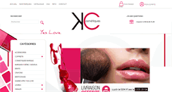 Desktop Screenshot of grossiste-maquillage-yes-love.com