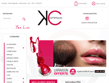 Tablet Screenshot of grossiste-maquillage-yes-love.com